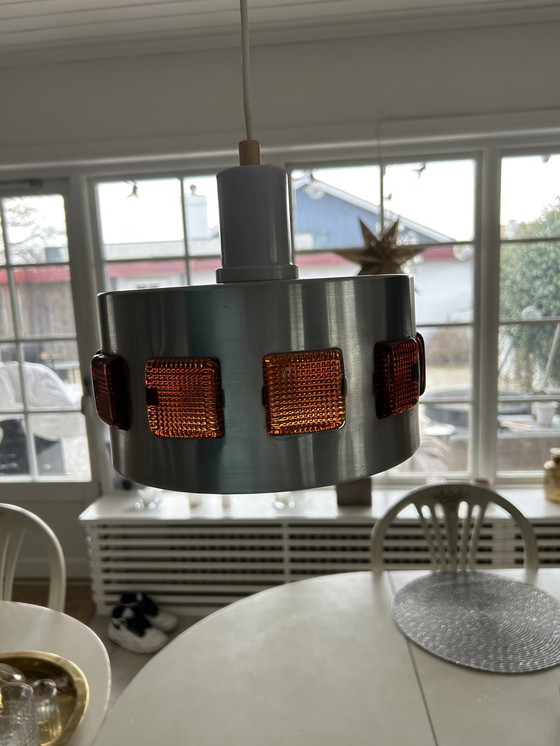 Image 1 of Vintage Swedish Pendant Lamp Erik Hoglund
