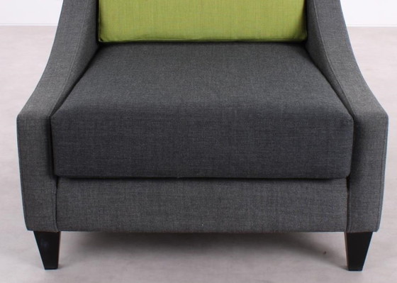 Image 1 of Lyndon Vernon armchair back green