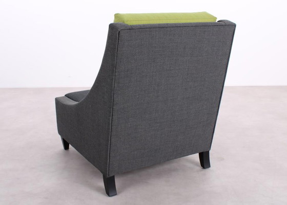 Image 1 of Fauteuil Lyndon Vernon dossier vert