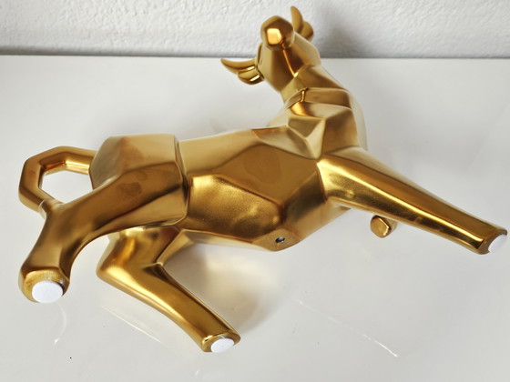 Image 1 of Stylized Sculpture Bull