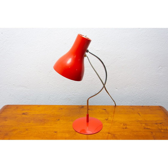 Image 1 of Lampada da scrivania vintage in alluminio e plastica di Josef Hurka per Napako, 1960