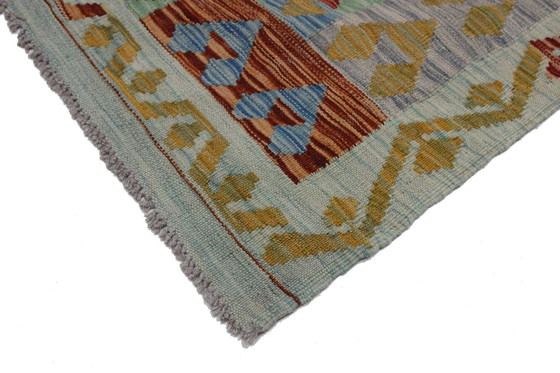 Image 1 of Original Old Style Kelim Afghan 246 X 178 Cm Top Condition