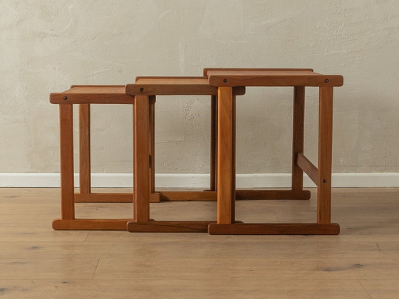 Image 1 of 3X Danish Nesting Tables