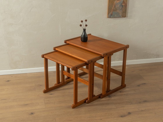 Image 1 of 3X Danish Nesting Tables