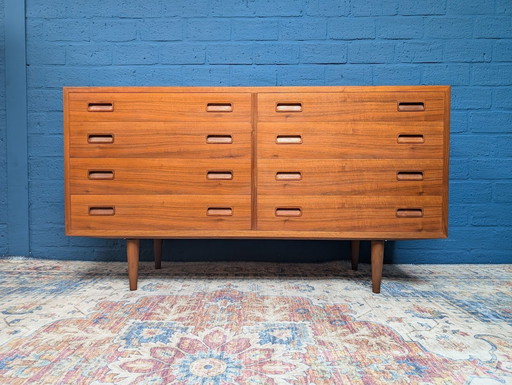 Cómoda doble vintage de los años 60, diseño danés de Hundevad