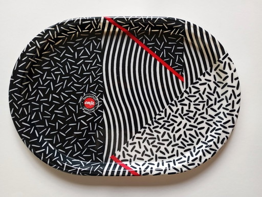 Emsa Germany Pop-Art/Memphis Milano Tray 1990S