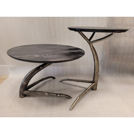 Image 1 of Vintage resin paste coffee table for Roche Bobois, France
