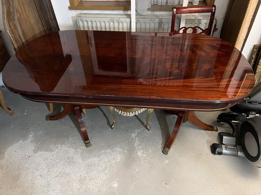 Mahogany Dining Table Set