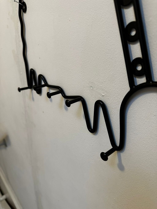 Frän Coat Rack Dog Black Vintage Ikea Ehlén Johansson