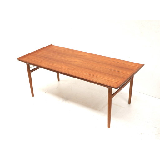 Vintage Teak Coffee Table By Alf Svensson For Tingströms Sweden