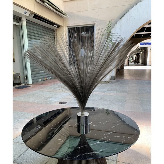 Image 1 of Vintage kinetic sculpture "Spray" in steel by Jean Camuset, 1970