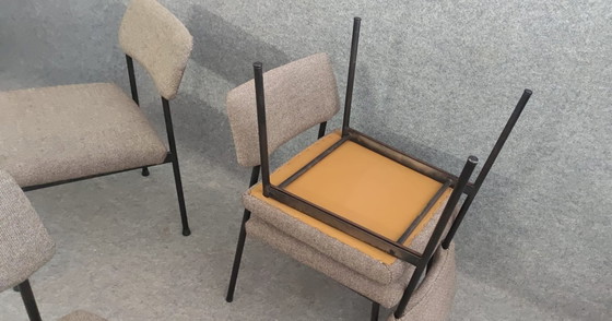 Image 1 of 4× Mauser Chairs Mid - Century Modern Design Kitchen Chair Kitchen Chair 60s Vintage Retro 60S