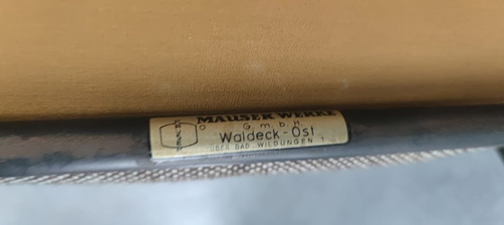 Image 1 of 4× Mauser Chairs Mid - Century Modern Design Kitchen Chair Kitchen Chair 60s Vintage Retro 60S