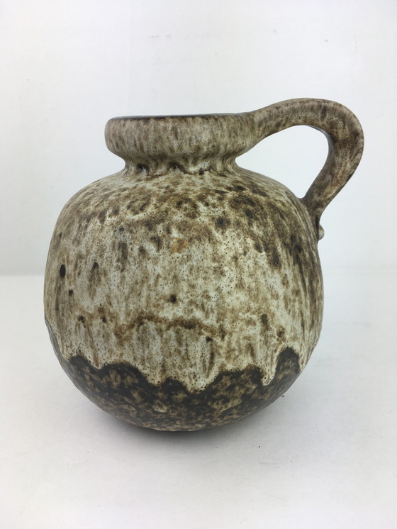 Image 1 of Scheurich Allemagne de l'Ouest vase boule grand