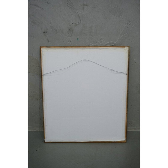 Image 1 of Framed vintage abstract lithograph by Paul Holsby, 1960
