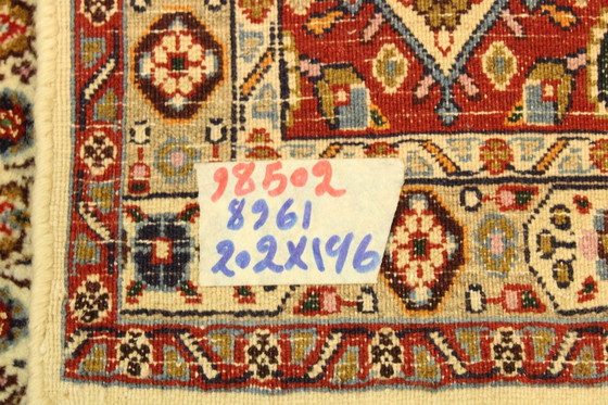 Image 1 of Original Persian Rug Nomadic & Village Rug Moud 202 X 146 Cm Top Condition