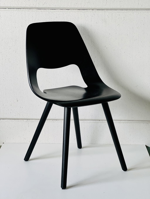 Vitra Jill Wood Black Chair