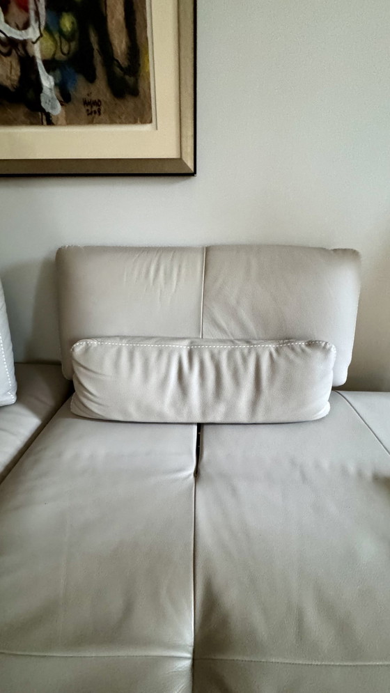 Image 1 of Roche Et Bobois Leather Modular Corner Sofa