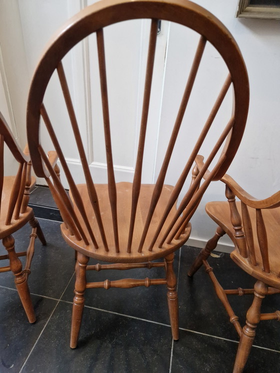 Image 1 of 4x Windsor bar chair