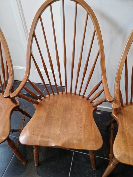 Image 1 of 4x Windsor bar chair