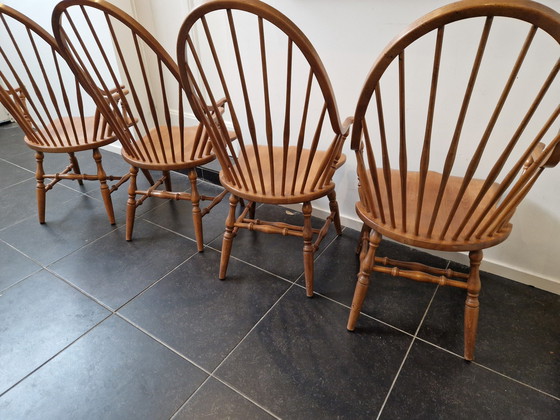 Image 1 of 4x Windsor bar chair