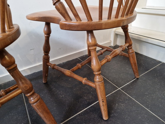 Image 1 of 4x Windsor bar chair