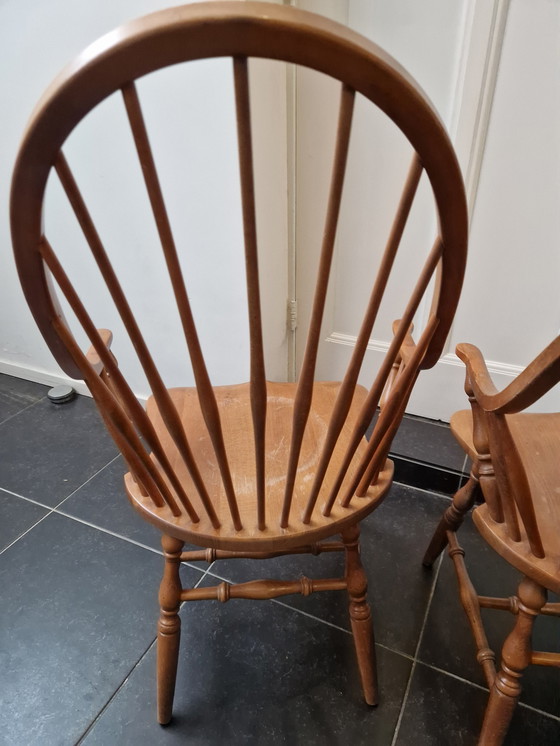 Image 1 of 4x Windsor bar chair