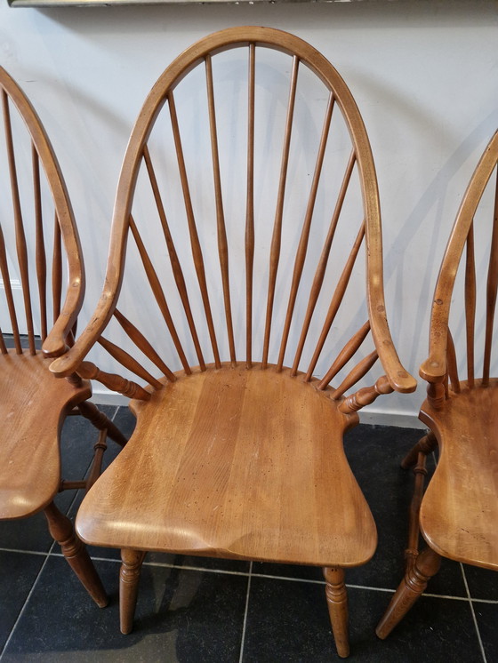 Image 1 of 4x Windsor bar chair