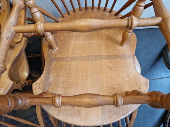 Image 1 of 4x Windsor bar chair