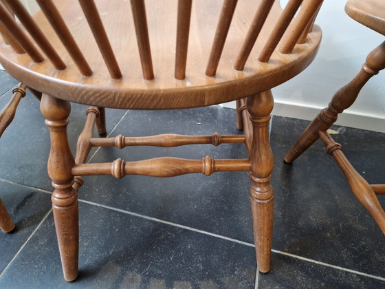 Image 1 of 4x Windsor bar chair