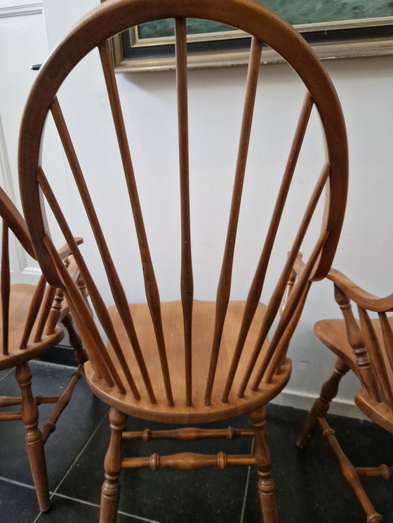 Image 1 of 4x Windsor bar chair