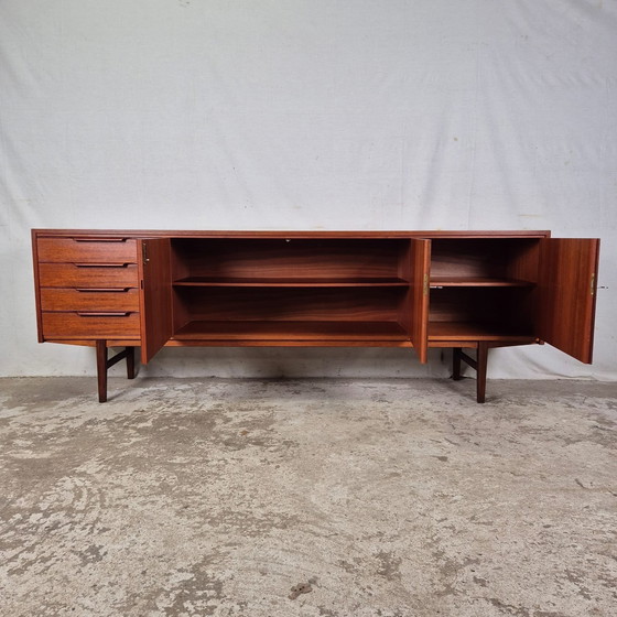 Image 1 of Friedrich A. Flamme Vintage 1960s Sideboard, Wall Unit