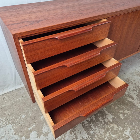 Image 1 of Friedrich A. Flamme Vintage 1960s Sideboard, Wall Unit