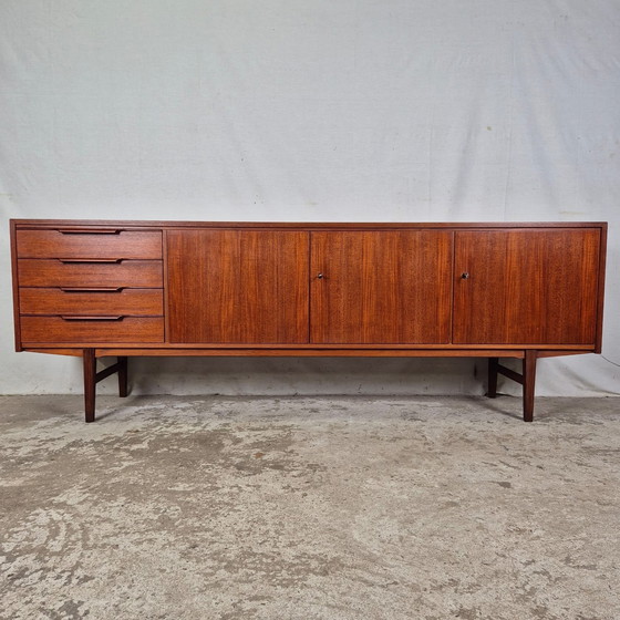 Image 1 of Friedrich A. Flamme Vintage 1960s Sideboard, Wall Unit