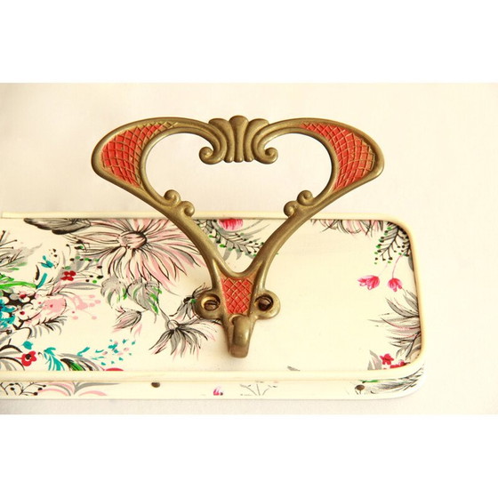 Image 1 of Vintage flowered coat rack Fiore, Italy 1960