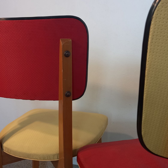 Image 1 of 2x Two-tone chairs