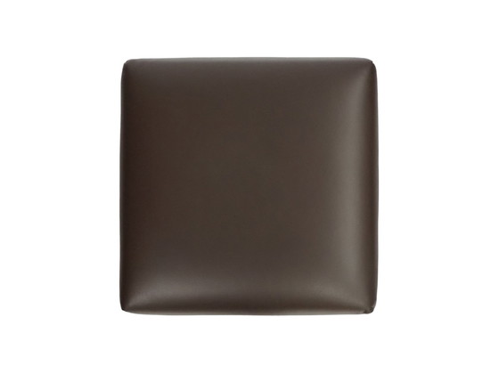 Image 1 of Wittmann Aura stool | leather brown ottoman