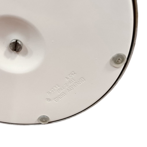 Lampada da tavolo Drukov Brno tipo Z7307, Cecoslovacchia, anni '70.