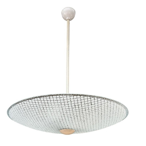 Image 1 of Vintage umbrella chandelier by Veb Narva Luchten, Germany 1970s