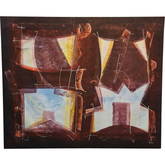 Image 1 of Dipinto d'epoca olio su tela, 1980