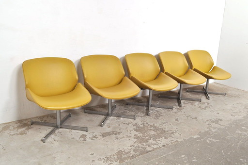 Fauteuils vintage Geoffrey Harcourt pour Artifort, 1960, ensemble de 5