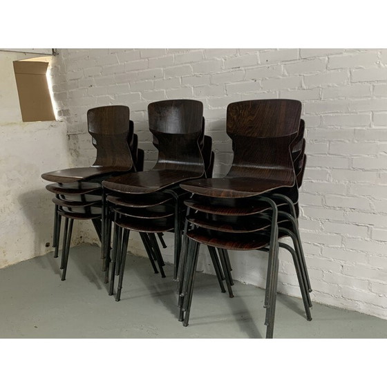 Image 1 of Vintage rosewood chairs 1960s