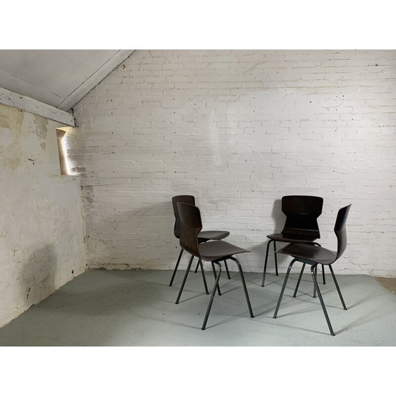Image 1 of Vintage rosewood chairs 1960s