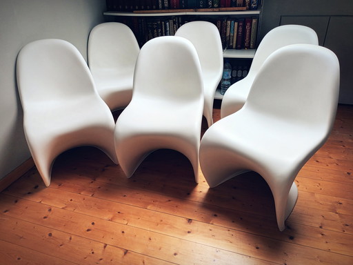 2x Verner Panton S chair for Vitra