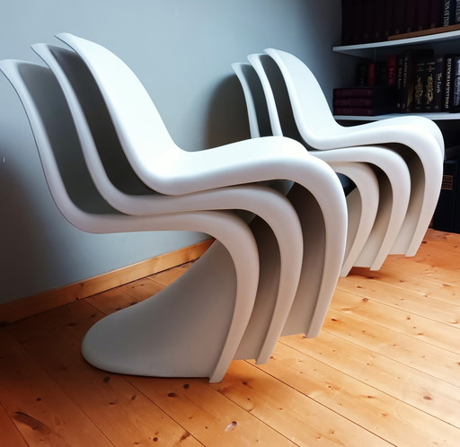 2x Verner Panton S chair for Vitra