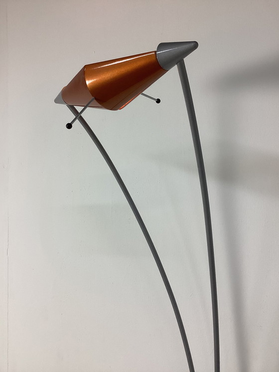 Image 1 of Set of Postmodern Plume Lamps Scopelight Frans Schrofer Rare