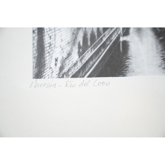 Image 1 of Pair of vintage wood and glass screen prints by Nicholas d'Amico, 1980