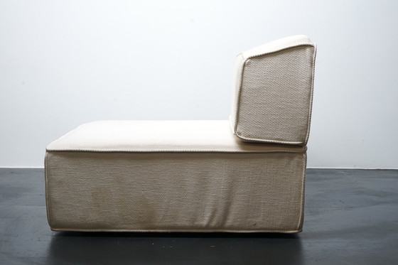 Image 1 of Trio Sofa Element en tissu blanc original de Cor, années 1970