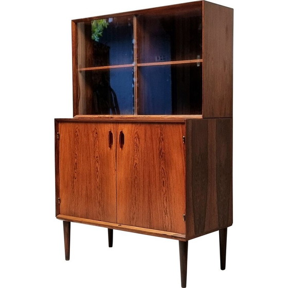 Image 1 of Vintage rosewood bookcase by Ejvind Johansson for Ivan Gern, 1960