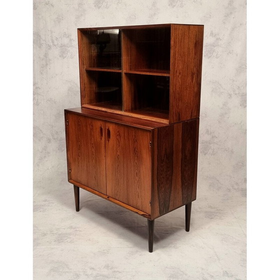 Image 1 of Vintage rosewood bookcase by Ejvind Johansson for Ivan Gern, 1960